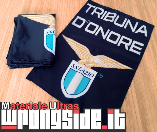 BANDIERINA LAZIO TRIBUNA D'ONORE 100X70