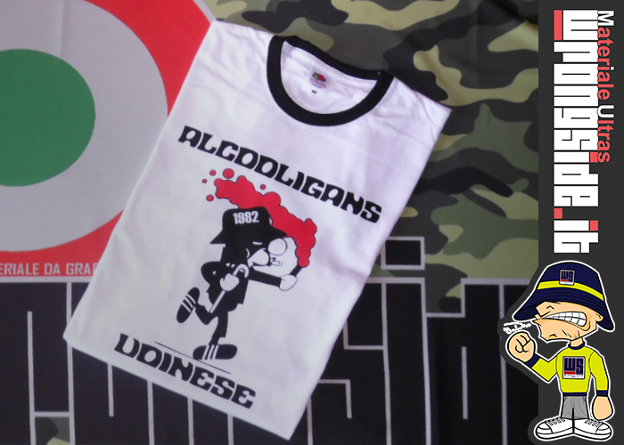 T-SHIRT UDINESE ALCOOLIGANS